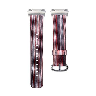 Fitbit Ionic TPU bandje - Rood / Grijs