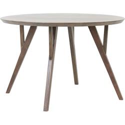 Light & Living Ronde Eettafel 'Quenza' Acaciahout, 120cm