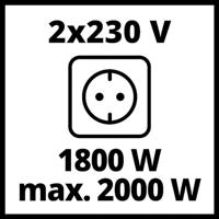 Einhell Einhell Stromerzeuger TC-IG 2000 4-takt Aggregaat met omvormer 230 V 21.5 kg 1800 W - thumbnail