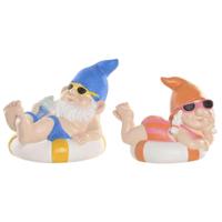 Decoratieve figuren Home ESPRIT Multicolour Mediterrane (2 Onderdelen) (2 Stuks) - thumbnail