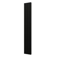 Plieger Designradiator Cavallino Retto Dubbel 905 Watt Middenaansluiting 200x29,8 cm Zwart - thumbnail
