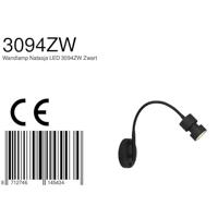 Steinhauer Vertelbaar leesspotjeNatasja LED Zwart - 3094ZW - thumbnail