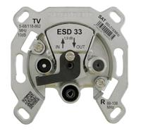 Kathrein ESD 33 Antennedoos BK, Satelliet, TV, FM Inbouw (in muur) Loop-through outlet - thumbnail