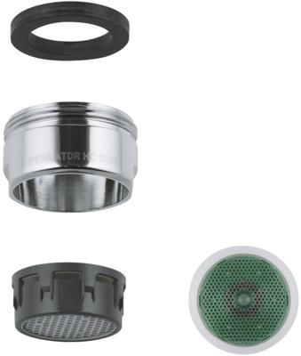 Grohe regelbare bruiswatertoestel.