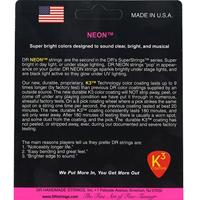 DR Strings NPE-9 Hi-Def Neon pink 9-42 set snaren voor elektrische gitaar - thumbnail