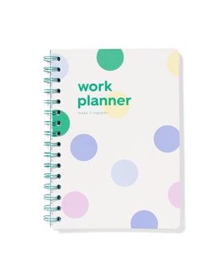 HEMA Werkplanner met spiraal 21x15