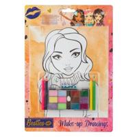 Besties Maak je eigen make-up tekeningen - thumbnail