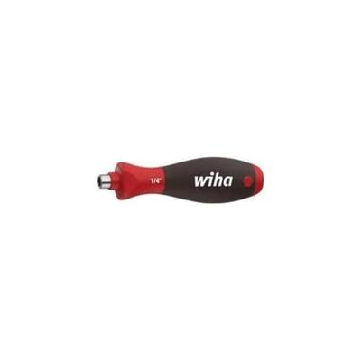 Wiha 28102 Schroevendraaier met bithouder SoftFinish magnetisch 1/4" 112 mm - 32160 - thumbnail