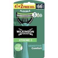 Wilkinson Wilkinson Xtreme 3 Sensitive Comfort Wegwerpscheermesjes - 4 stuks - thumbnail