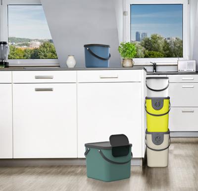 Rotho ALBULA Afvalscheider 38.8x35.5x33.9 cm 40L Wit Rotho ALBULA Afvalscheider 38.8x35.5x33.9 cm 40L Wit