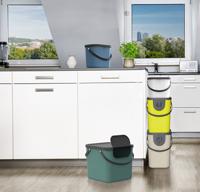 Rotho ALBULA Afvalscheider 38.8x35.5x33.9 cm 40L Wit - thumbnail