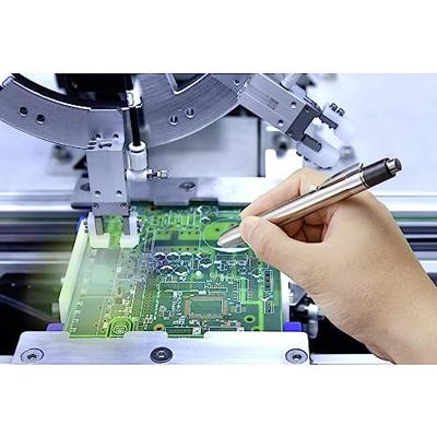 TOOLCRAFT TO-7429866 Penlight werkt op batterijen Zilver