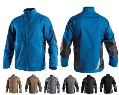 DASSY werkjas atom zwart/grijs m