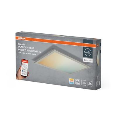 OSRAM Smart+ LED-paneel, LED-plafond- en wandlamp LED vast ingebouwd 22 W Warmwit tot daglichtwit