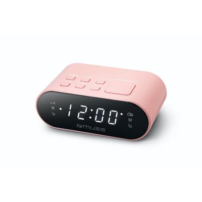 Muse fm wekkerradio, roze Muse fm wekkerradio, roze