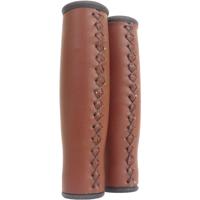 Handvatset Edge City Leer - 135/135mm - donkerbruin - thumbnail