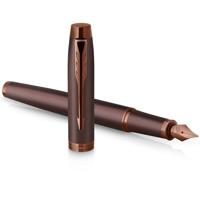 Parker IM Monochrome vulpen Bordeaux, fijn, giftbox - thumbnail