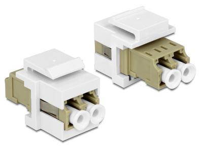 DeLOCK Keystone Module LC Duplex > LC Duplex multi-mode
