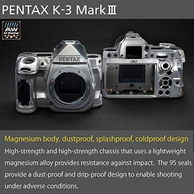 Pentax K-3 Mark III body zwart