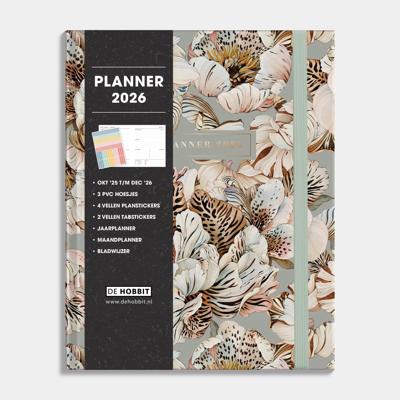 A5+ Planner 2026 Tijgerlelie