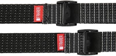 Fahrer cargo mini strap reflectie xl 70x2cm zwart (2 stuks)
