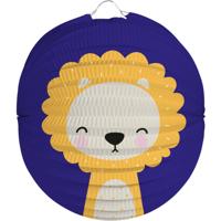 Lampion Rond Leeuw - 22cm - thumbnail