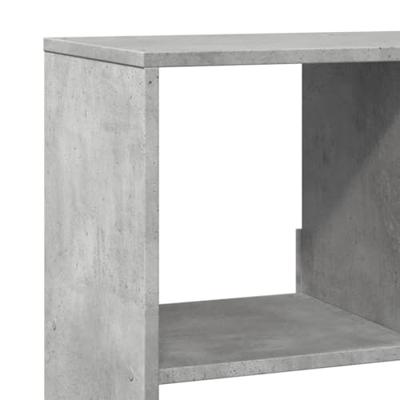Kamerscherm 100x33x187,5 cm bewerkt hout betongrijs
