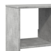 Kamerscherm 100x33x187,5 cm bewerkt hout betongrijs - thumbnail