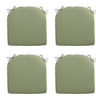 Zitkussen Basic groen 46 cm x 48 cm (4 stuks) Madison - Madison
