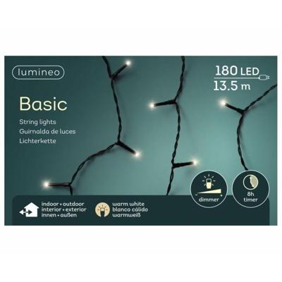 Lumineo Kerstverlichting basic warm wit 180led Lumineo Kerstverlichting basic warm wit 180led