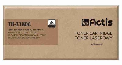 Actis Toner cartridge TB-3380A (vervanging Brother TN-3380; Supreme; 8000 pagina's; zwart)