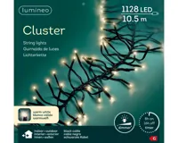 Lumineo clusterverlichting 10.5m 1128led warm wit - thumbnail