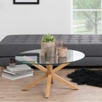 Bendt Glazen Salontafel 'Line' 82cm - thumbnail