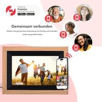Rollei Smart Frame WiFi 105 Wooden Br - thumbnail