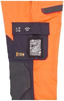 Blåkläder Multinorm inherent werkbroek 15891513 | High Vis Oranje/Marineblauw | Maat 48 - 7330509720981 - thumbnail