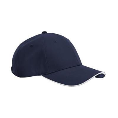 Beechfield CB195R Team Sports-Tech Cap - White/French Navy - One Size Beechfield CB195R Team Sports-Tech Cap - White/French Navy - One Size