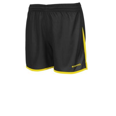 Stanno 420604 Altius Shorts Ladies - Black-Yellow - XL