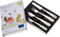 Villeroy & Boch Hungry as a bear Kinderbestek RVS 4-delig - thumbnail