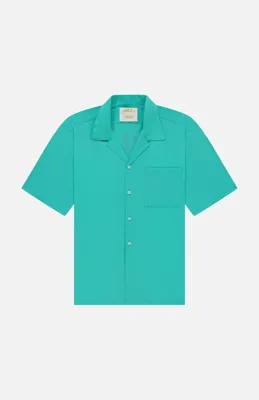 In Gold We Trust The Beach Blouse Heren Oceaan Blauw - Maat XS - Kleur: Lichtblauw | Soccerfanshop