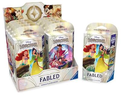 Disney Lorcana TCG Fabled starter deck Ariel & Mulan