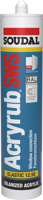 Soudal Acryrub SWS | Acrylaatkit | 310 ml | Wit - 124483 - thumbnail