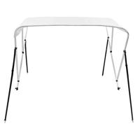 VidaXL Biminitop 3-boogs 183x196x137 cm wit - thumbnail