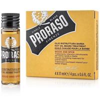 Proraso Wood & Spice Hot Oil Beard Treatment 4x17 ml - thumbnail