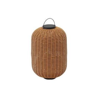 Kave Home Tafellamp 'Saranella' Rotan, 55 cm hoog, kleur Bruin