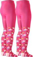 Playshoes maillot 2-pack sterren fuchsia Maat - thumbnail
