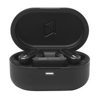 N5 Hybrid Volledig draadloze oordopjes met noise cancelling, Zwart - thumbnail