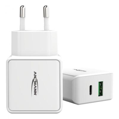 Ansmann HomeCharger HC218PD 1001-0111 USB-oplader Binnen Uitgangsstroom (max.) 3000 mA 2 x 1x USB-A, 1x USB-C