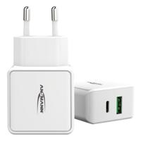 Ansmann HomeCharger HC218PD 1001-0111 USB-oplader Binnen Uitgangsstroom (max.) 3000 mA 2 x 1x USB-A, 1x USB-C - thumbnail