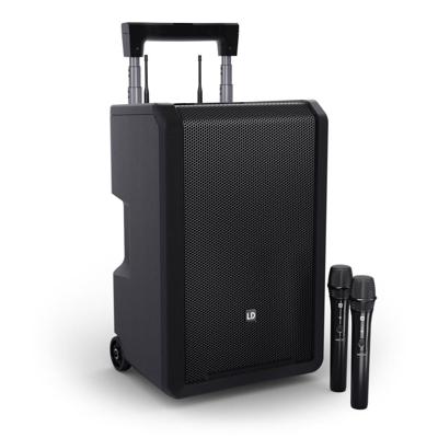 LD Systems ANNY® 10 HHD 2 accu speaker met bluetooth en 2x wireless microfoon