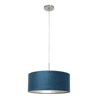 Steinhauer HanglampSparkled met blauw velvet - 8247ST - thumbnail
